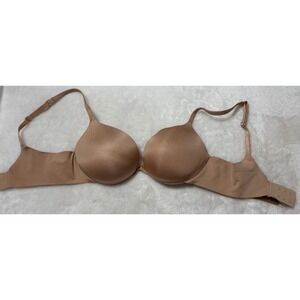 SKIMS Ultimate Push Up Plunge Bra Clay Brown BA-PLG-9214 Size 34C NWT